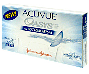 Acuvue Oasys with hydraclear plus for Astigmatism
